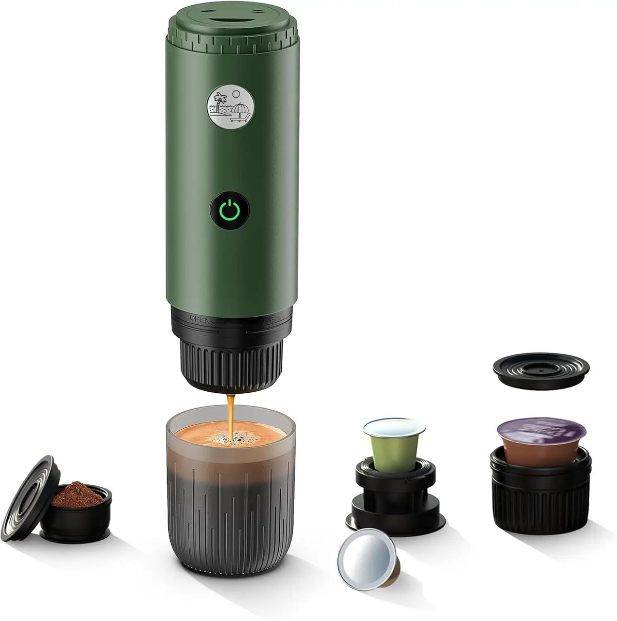 I Cafilas Compact Portable Nespresso Dolce Gusto Coffee Machine — product view 7