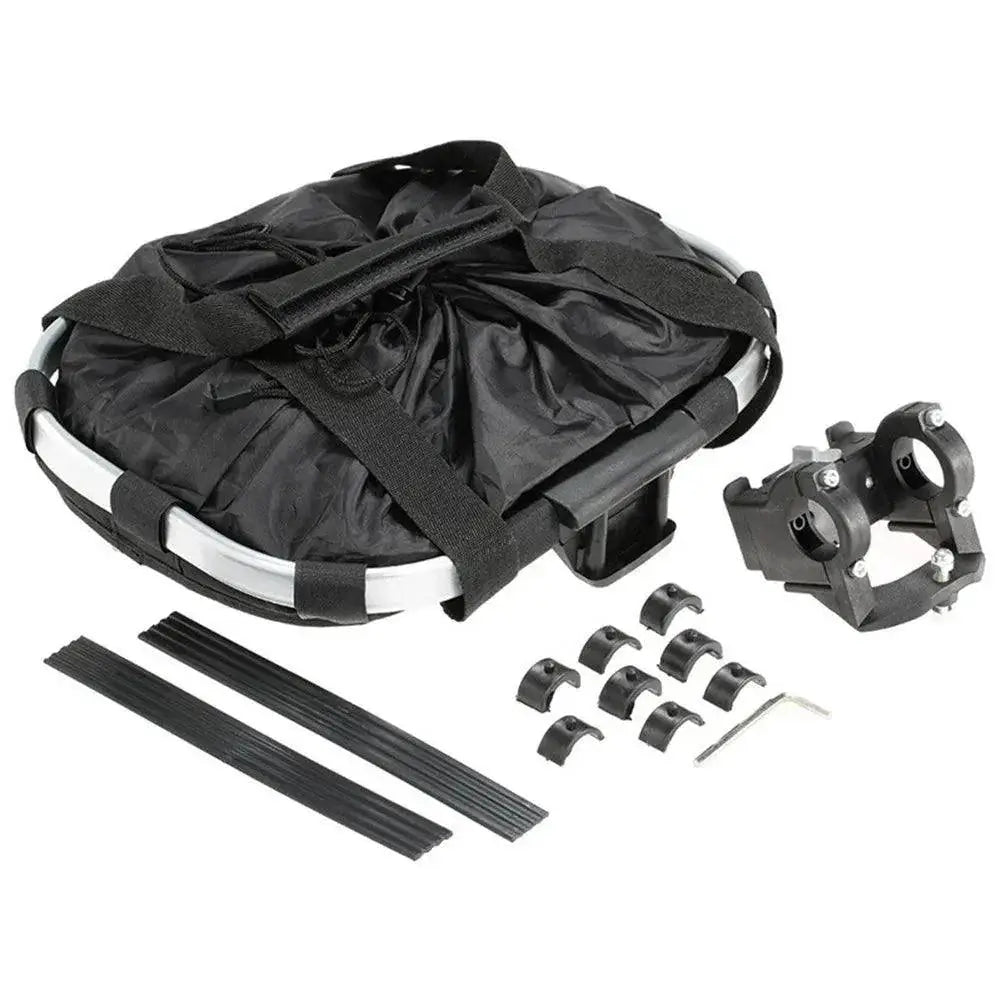 Stylish Waterproof Pet Bike Basket Durable Cycling Accessory