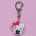 Anime Hello Kitty & My Melody Keychain Set for Fans