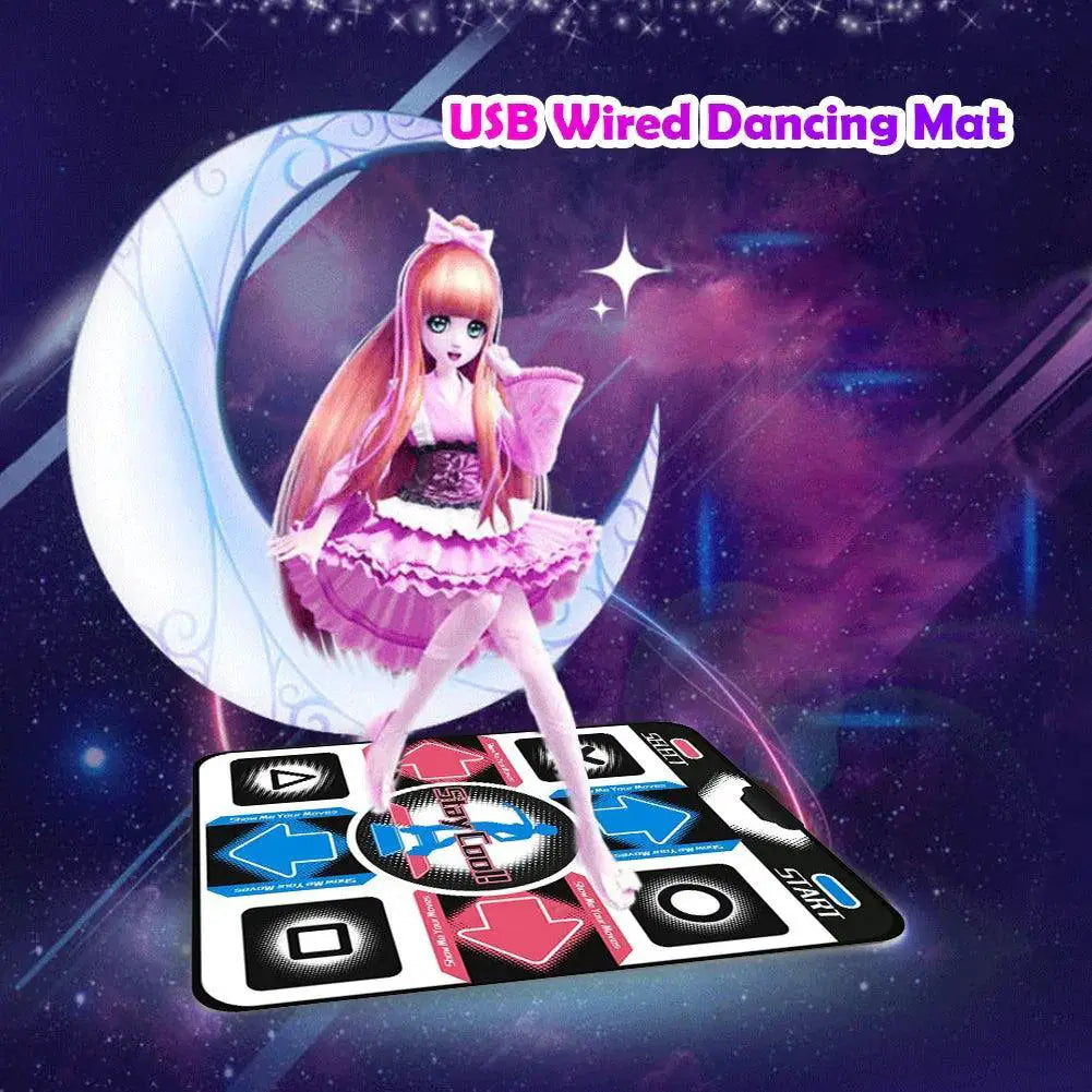 USB Wired Non Slip Dance Mats for HD Fitness Dancer Pad