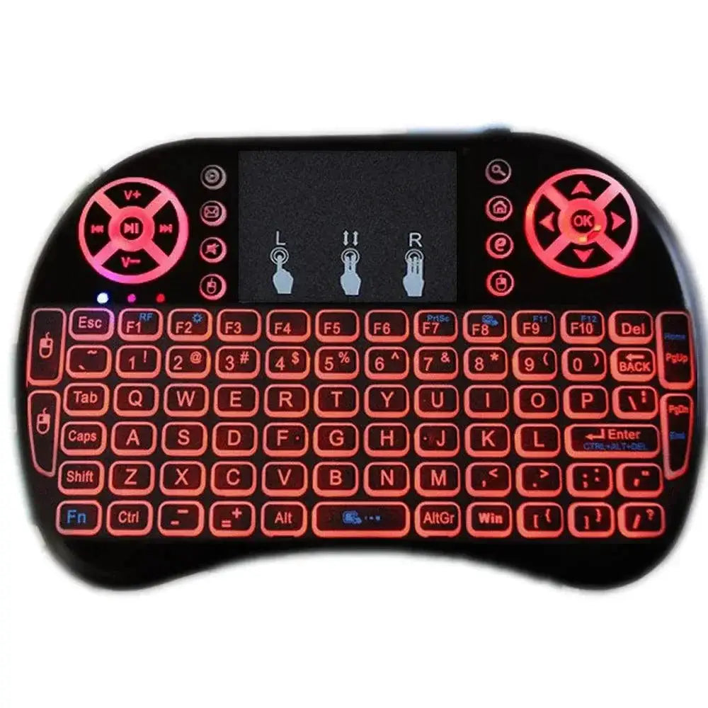 7-In-1 Wireless Backlit Air Mouse Remote Keyboard Device
