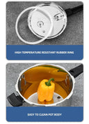 Pressure Cooker for Gas Induction Universal Stainless Steel
