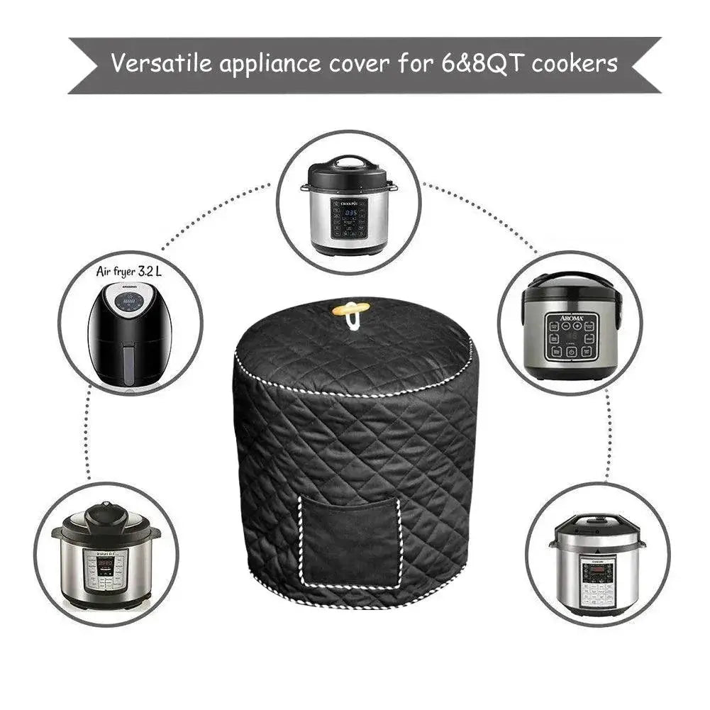 Decorative Pressure Cooker Dust Cover 6QT 8QT Kitchen