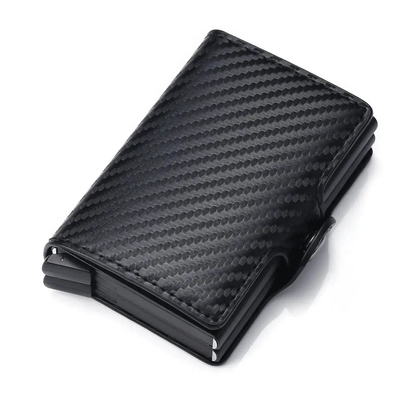 Carbon Fiber RFID Blocking Card Holder Stylish Wallet Men