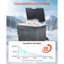 SucceBuy Volt Car Refrigerator Car Fridge Portable Electric