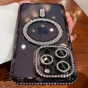Clear Glitter Case - Magnetic And Anti Fingerprint