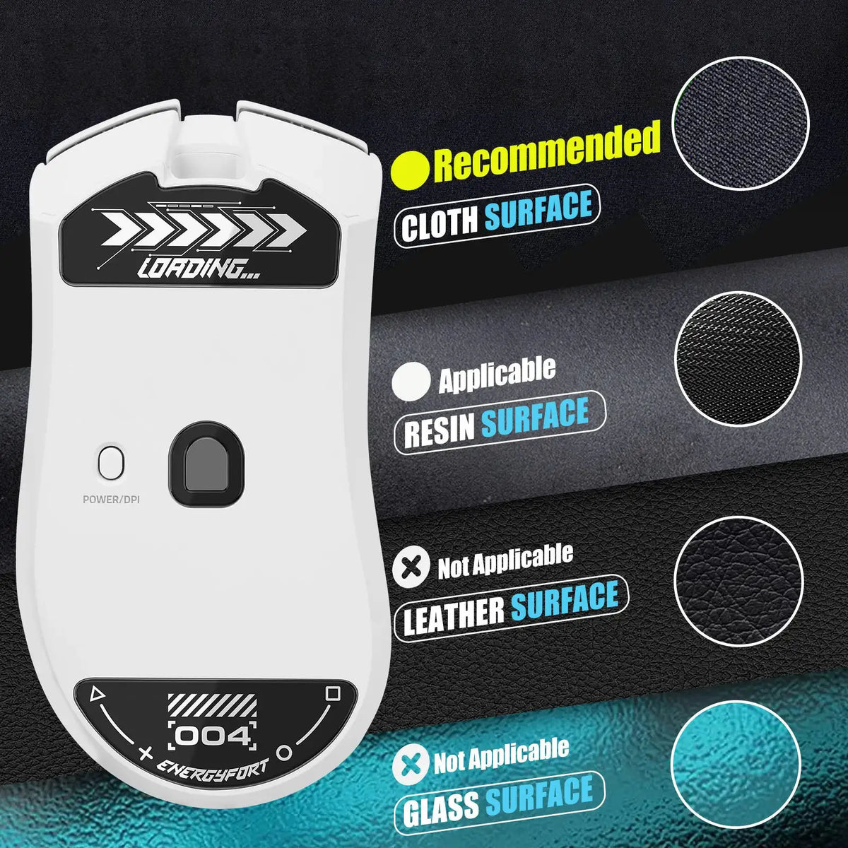 Mouse Skates - Ultra Smooth Zero Drag — product view 6