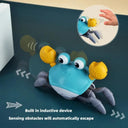 Crawling Escape Crab Interactive Electric Luminous Music Toy