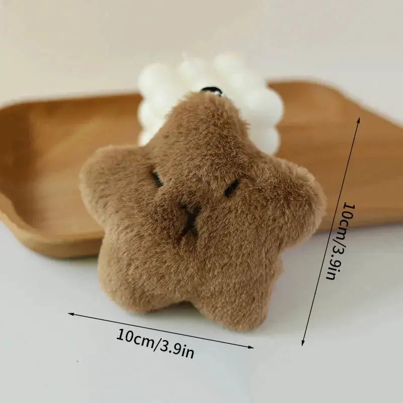 Funny Capybara Plush Toys Cute Keychain Pendant Gift