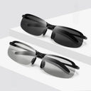Men's Photochromic Polarized Sunglasses for Driving Day Night