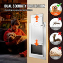 Weatherproof Metal Pet Door With Lock