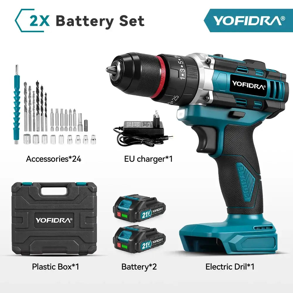 Yofidra Cordless Drill - High Torque Precision — product view 8