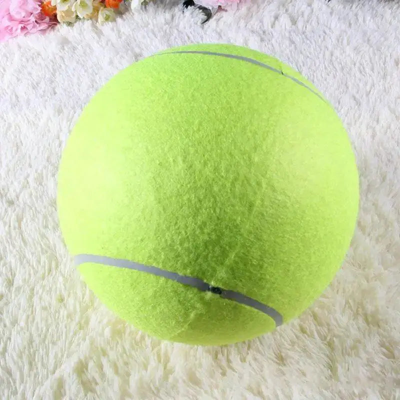 Giant Dog Tennis Ball for Interactive Chew and Play Toy