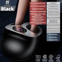 Smart Airbag Foot Massager with Remote Control Heated Pneumatic Stretching Wrap Balance Well Being