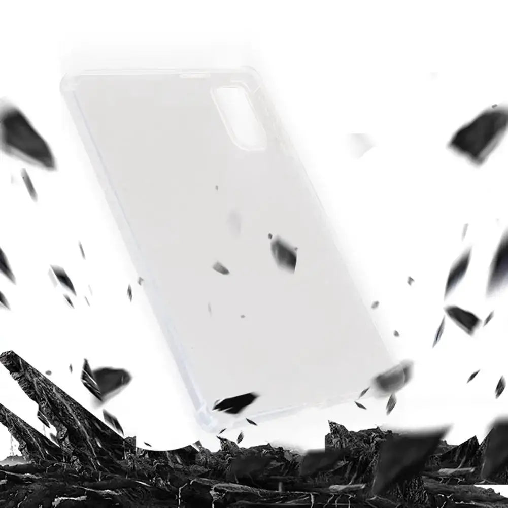 For Alldocube IPlay 70 Mini Pro/Mini Ultra/Mini 3 Ultra TPU Transparent Protective Case Shockproof Anti-scratch Stand Cover