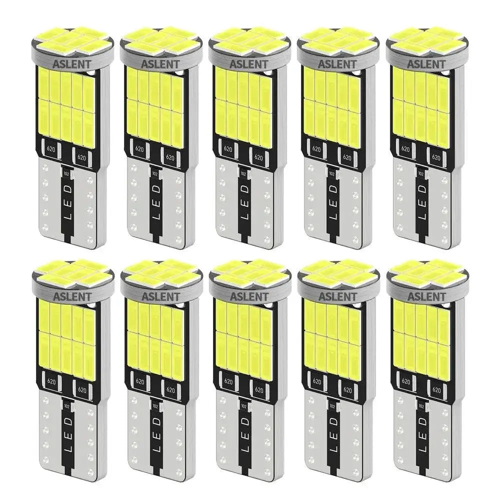 LED Car Interior Light Bulb Set Canbus 6000K W5W T10