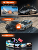 4K Dash Cam for Safer Driving with HDR