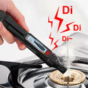 Portable Gas Leak Detector Gas Sniffer Combustible Natural Gas Detector with Audible & Visual Alarm Backlit LCD Gas Sensor