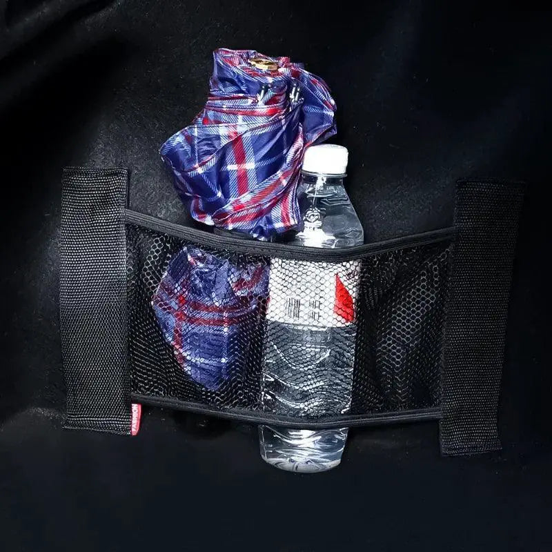 Car Trunk Mesh Organizer for Neat Storage Solutions