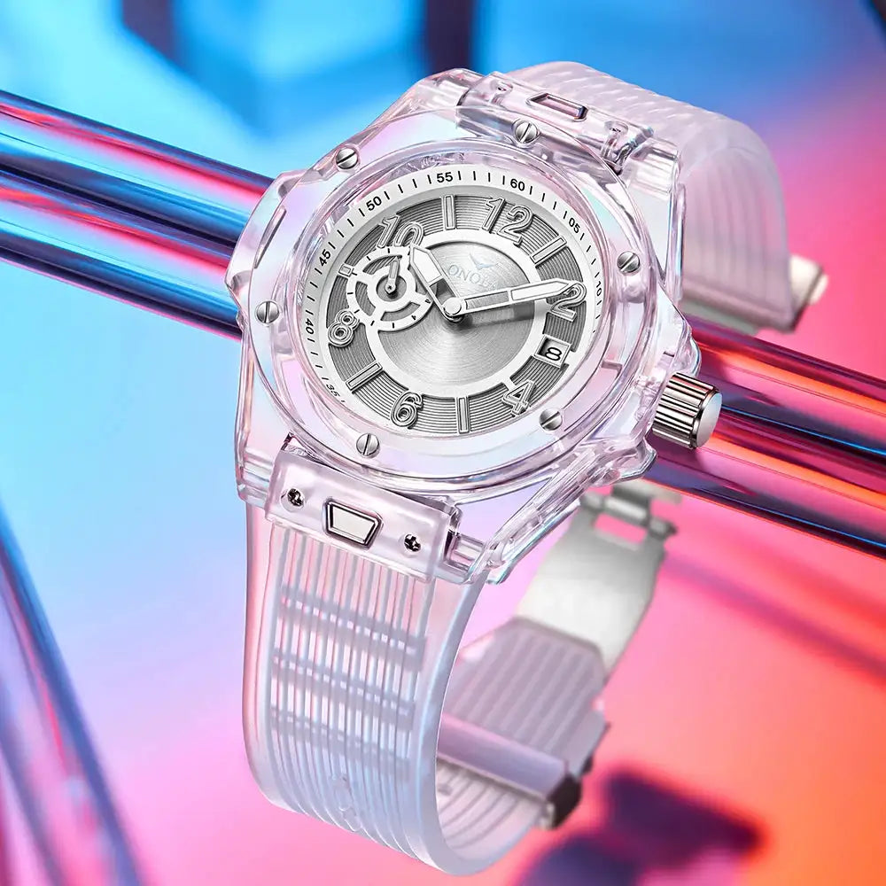 Luxury ONOLA Transparent Watch — product image 4