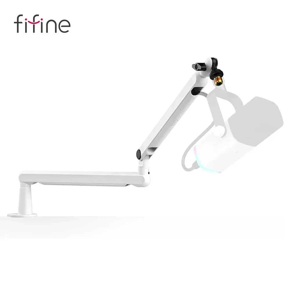 Low Profile Adjustable Arm Microphone Stand Desk Mount