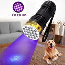 LED UV Blacklight Mini Torch Flashlight for Pet Stains