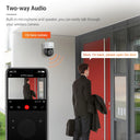 INQMEGA 5MP Tuya Outdoor PTZ Camera Ai Human Detect