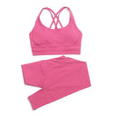 Nylon Yoga Set Women - Breathable Quick-Dry