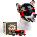 Dog Eye Safety Sunglasses and Helmet