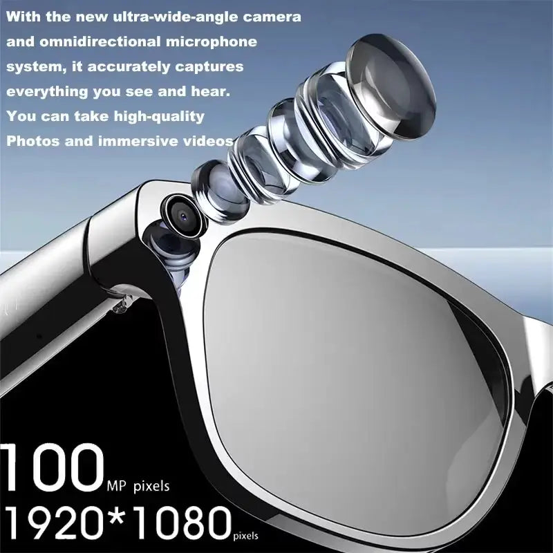 HD Color Changing AI Smart Glasses Chat GPT Camera Bluetooth — product view 3