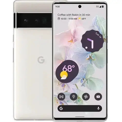 Google / Pixel 6 Pro / / Renewed Unlocked Android 5G Smartphone Grade 1-4 Refurbished Used Phone Genuine Includes Charging Cable