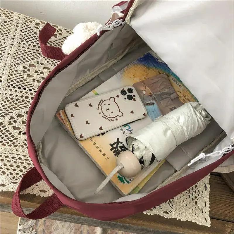 Adorable Waterproof Backpack for Teen Girls Travel Style