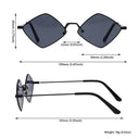 Trendy Diamond Shaped Sunglasses for Men and Women Fashion