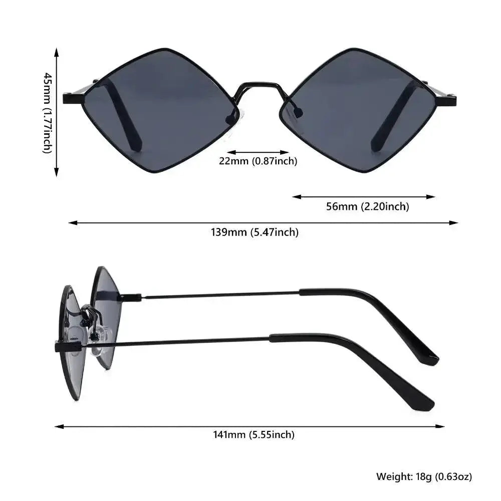 Trendy Diamond Shaped Sunglasses For Men And Women Fashion