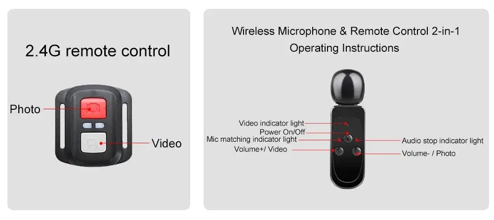 Clarity Action Camera for Adventurer Waterproof — product view 8