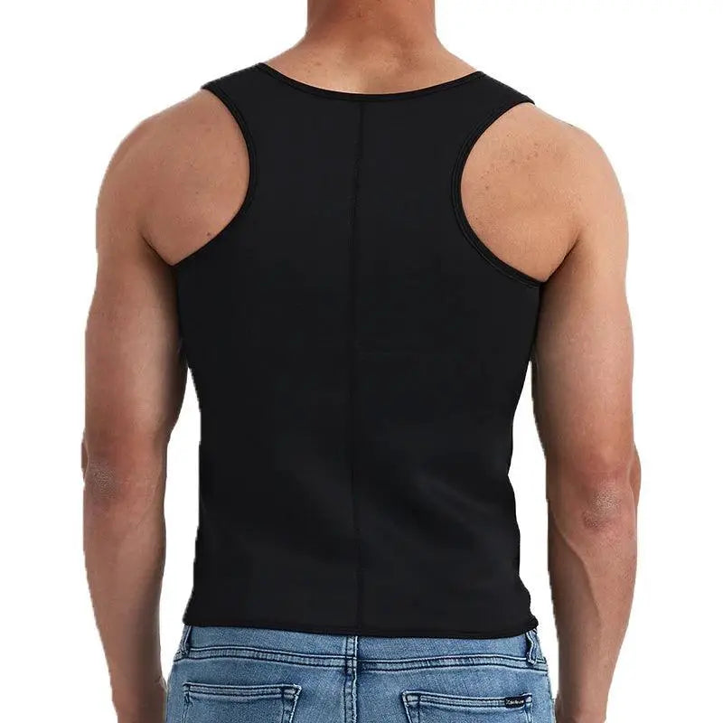 Mens Sauna Sweat Vest For Fat Loss And Goal Achievement