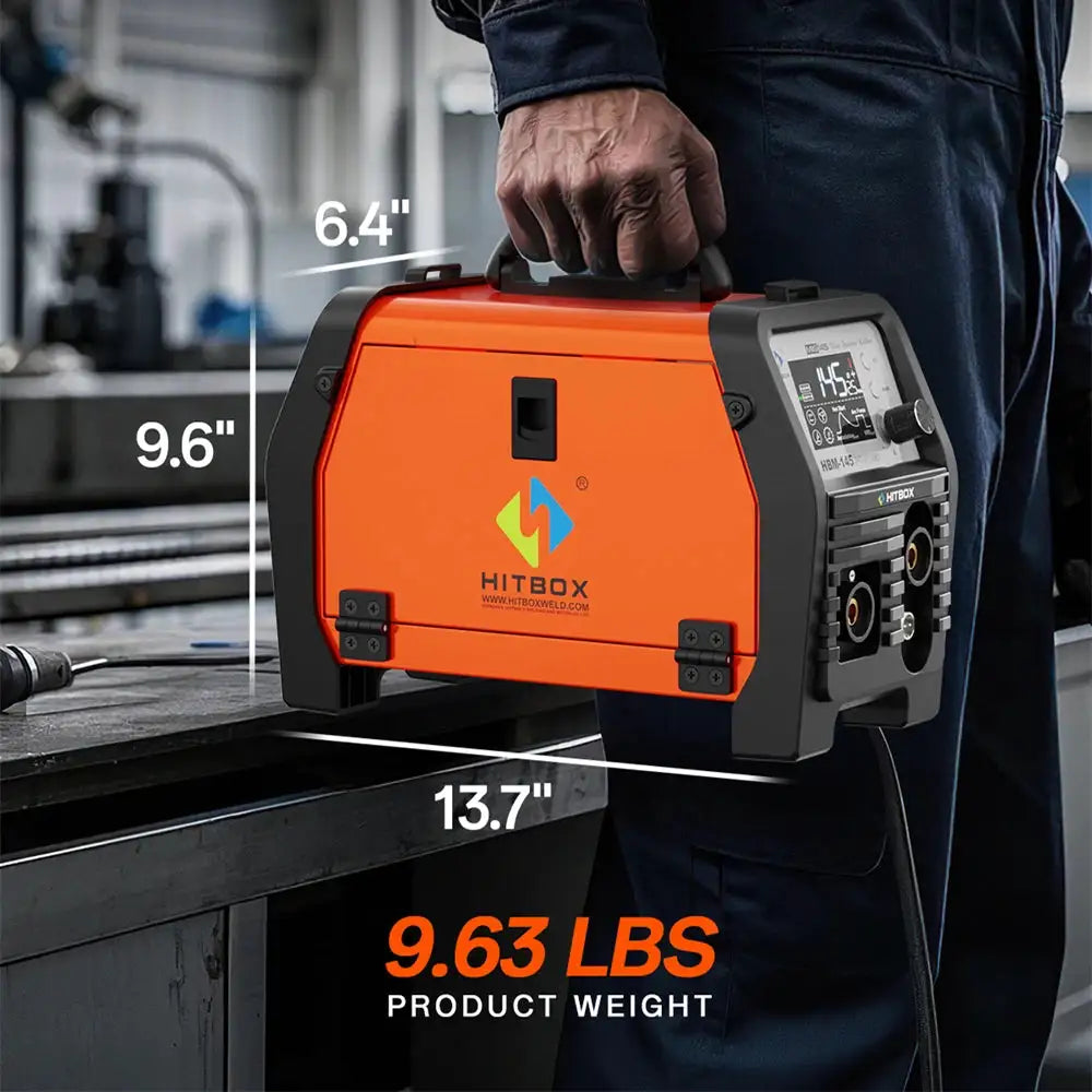HITBOX HBM145 Synergic MIG Welding Machine — product view 4