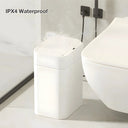 Smart Trash Can for Tight Bathrooms
