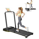 12 Level Incline Walking Pad Treadmill Under Desk Quiet Office