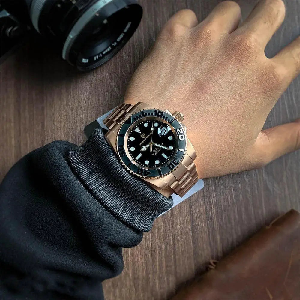 Pagani Design V3 Mens Luxury Automatic Watch Sleek Timepiece