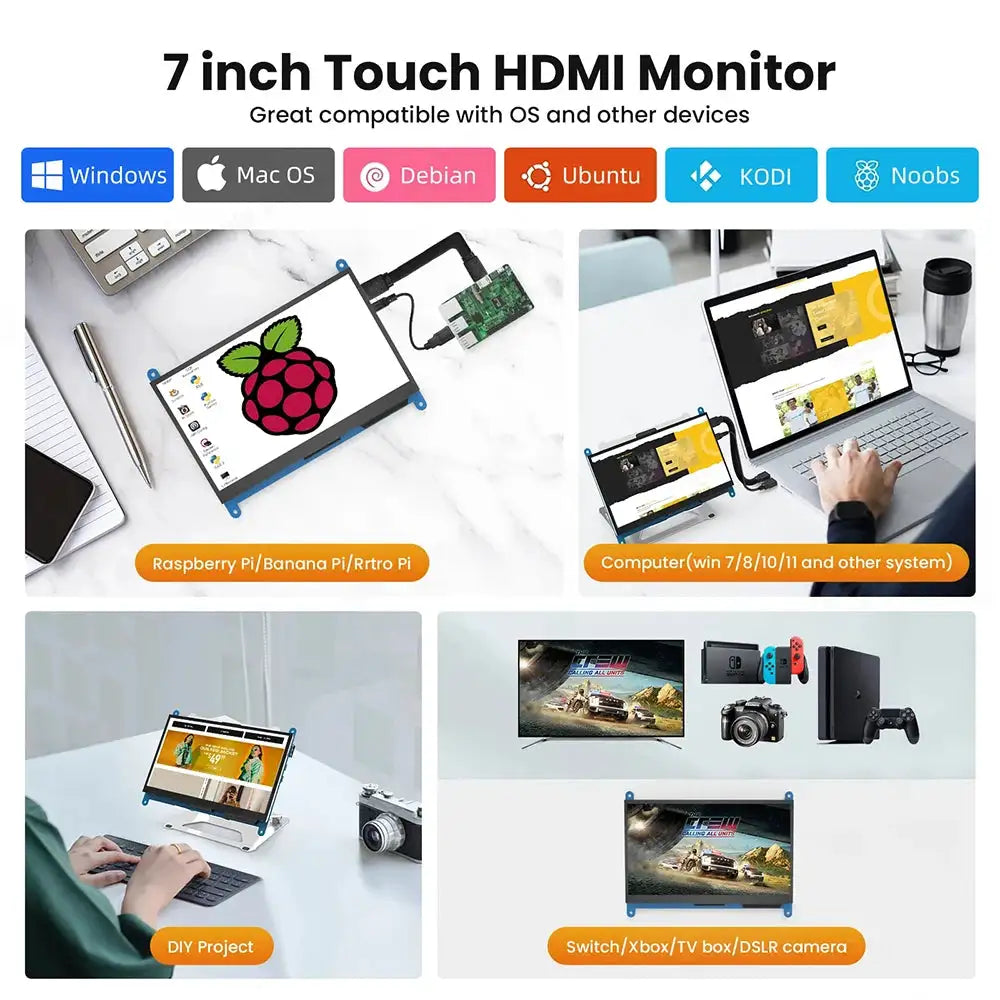 7 Inch Driver Free RPi Monitor