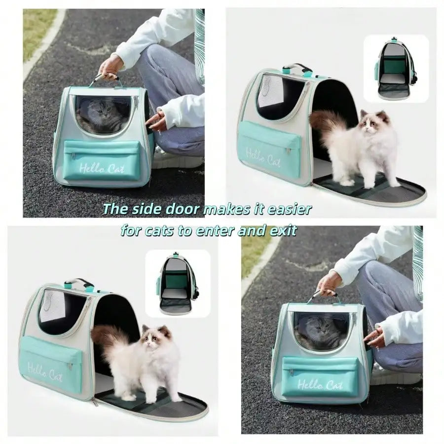 Ventilated Pet Travel Carrier Backpack