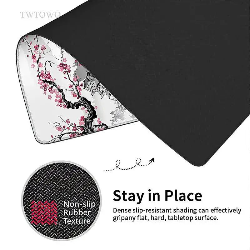 Japanese Cherry Blossom XL Gaming Mousepad Upgrade Setup