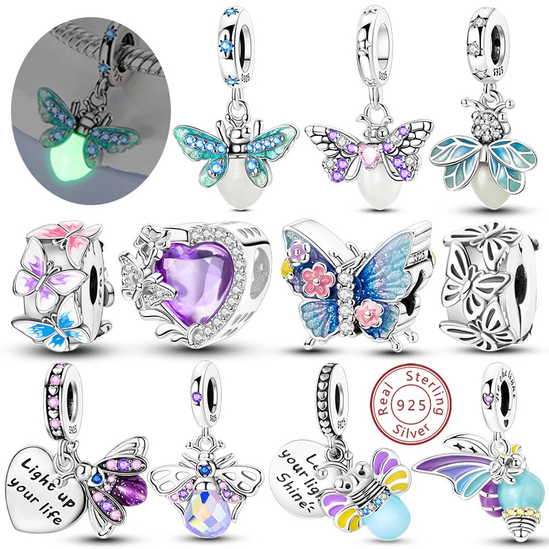 Sterling Silver Charm Beads Charms