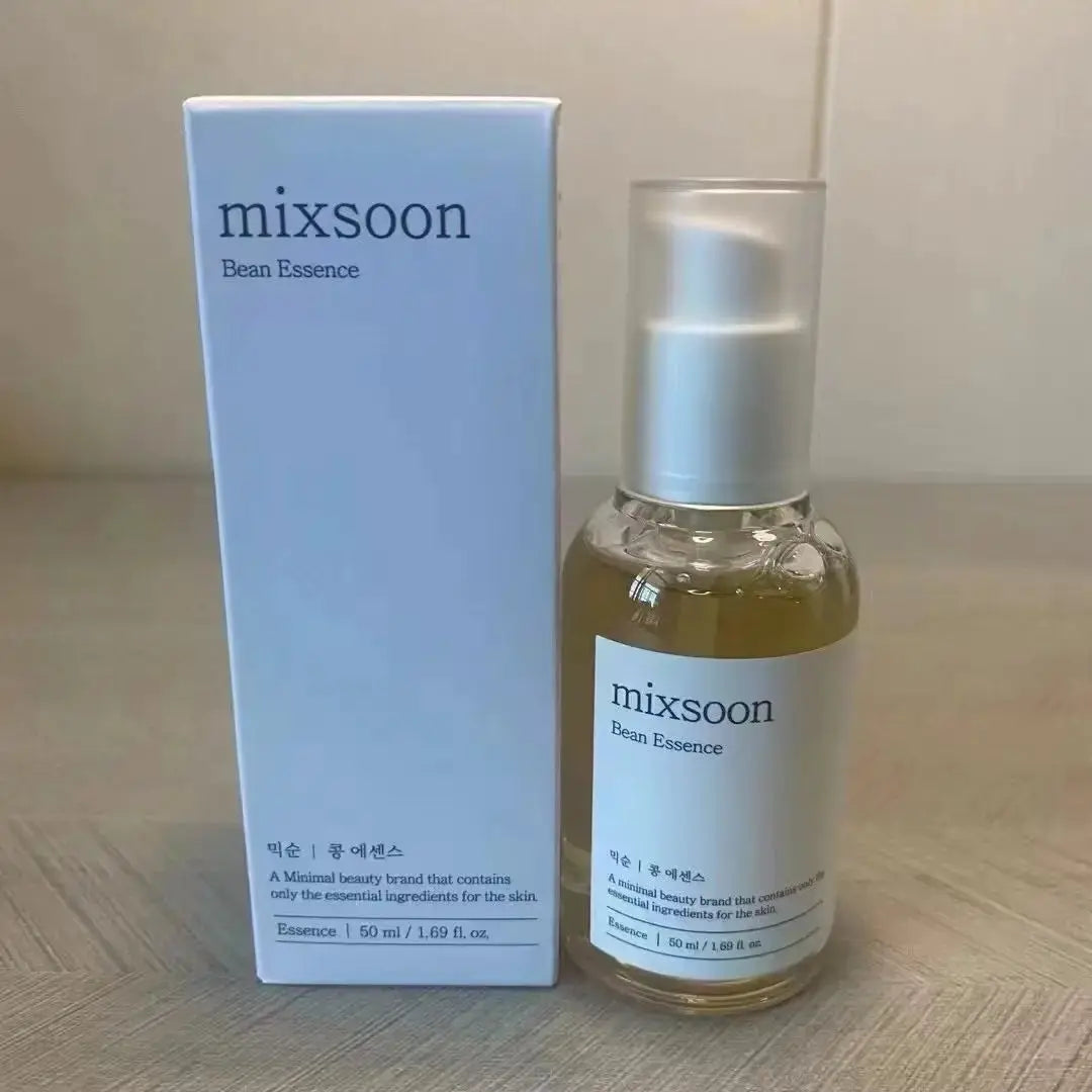 Korean Mixsoon Bean Cream Essence Sunscreen Centella Facial Cleaner Moisturizing Soothing Enhance Skin Elasticity Oil Control