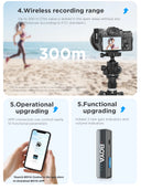 Boya Boyalink 2 Lavalier Microphone System For IPhone Android Cameras Stream Pro