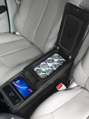 SucceBuy Car RefrigeratorCar Armrest Refrigerator Fridge Single