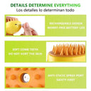 Steamy Cat Brush Hot Steam Grooming Comb for Easy Hair Removal