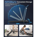 Under Desk Walking Pad Treadmill Incline Kinomap For Office