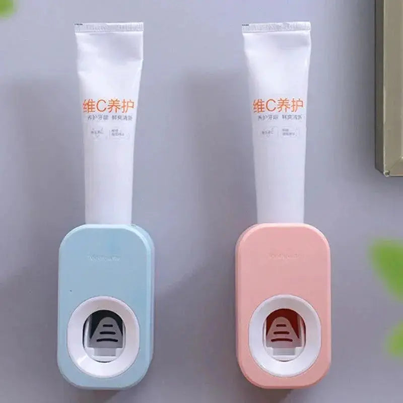 Automatic Toothpaste Dispenser Hygienic Wall Mount Set